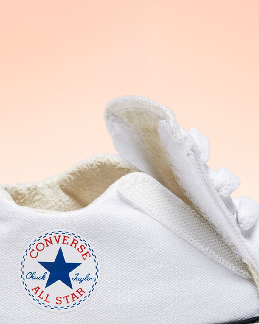 Zapatillas Altas Converse Chuck Taylor All Star Cribster Easy-On Niño Blancas Beige Blancas | PE L845WE